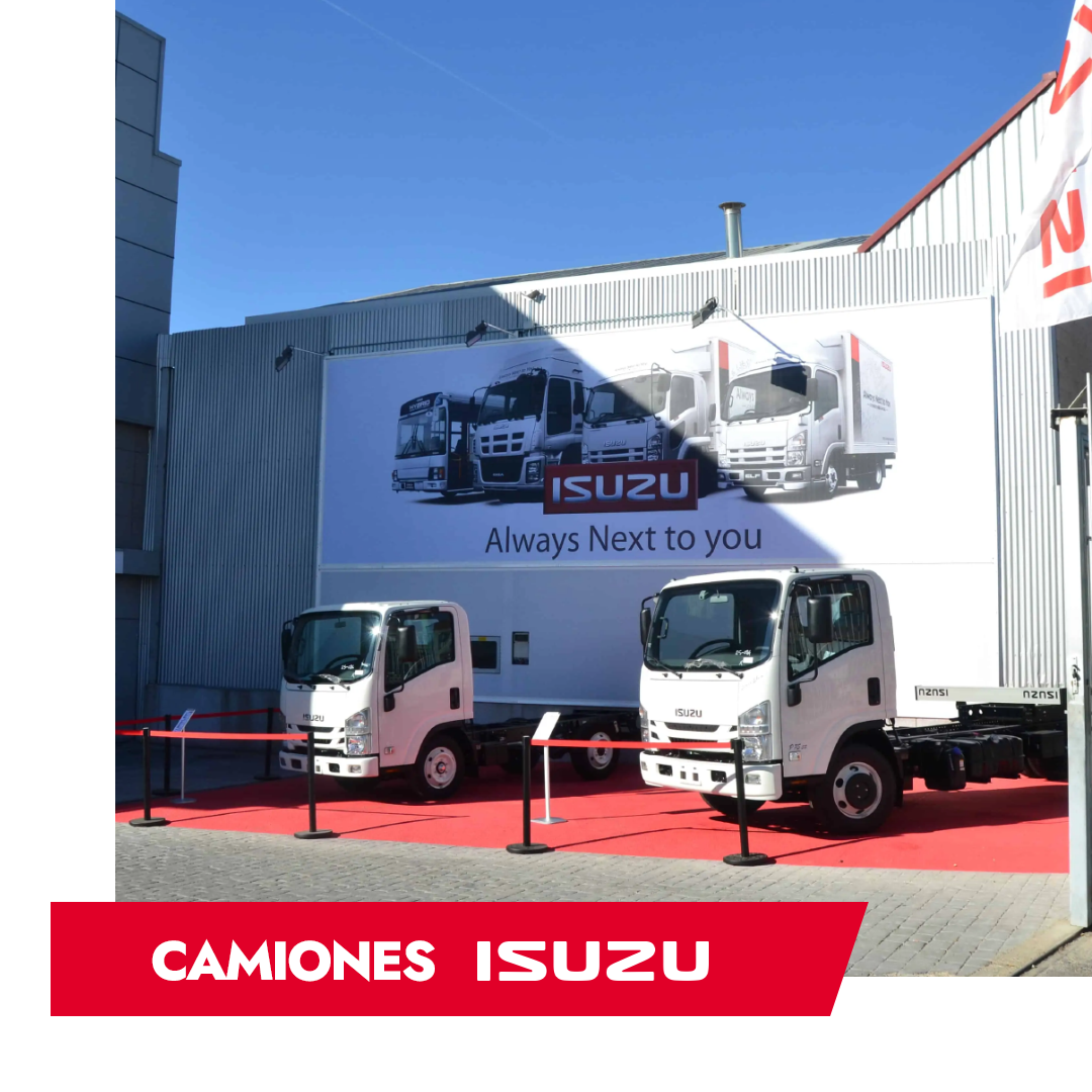 Concesionario ISUZU oficial de venta de vehículos industriales Concesionario ISUZU oficial de venta de vehículos industriales